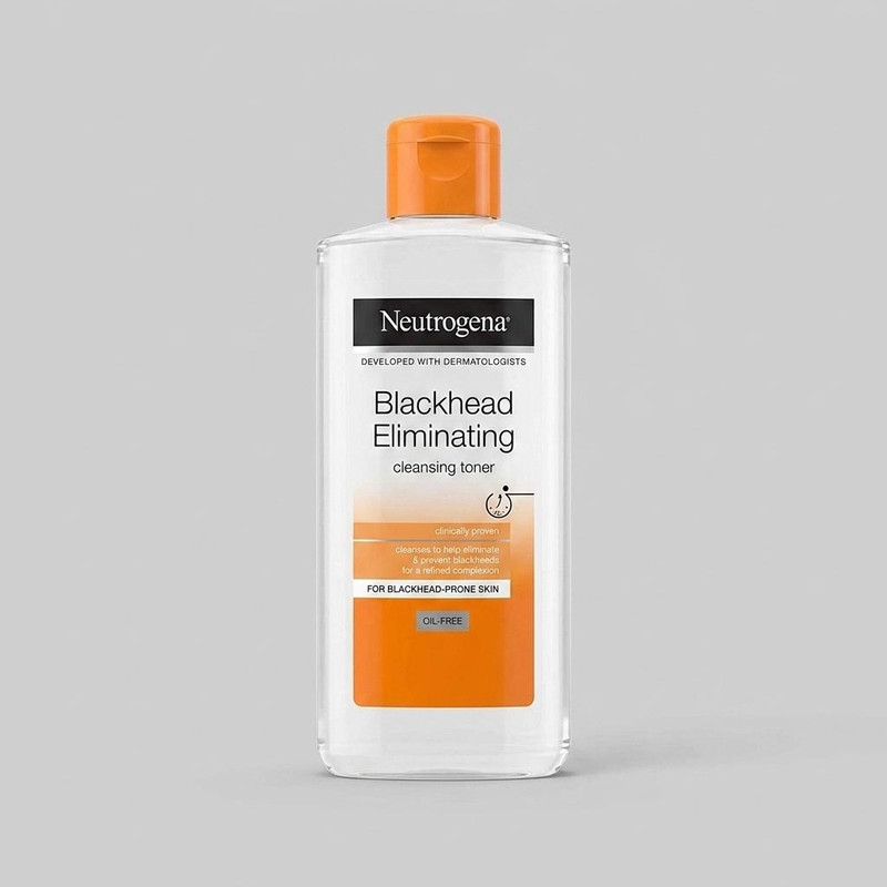تونر پاک کننده صورت نوتروژینا مدل Blackhead Eliminating حجم 200 میلی لیتر