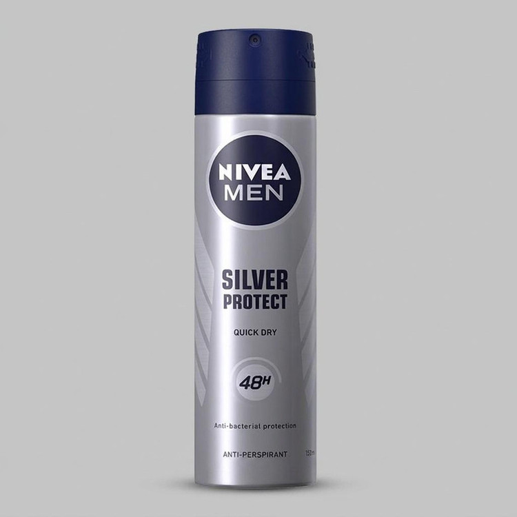 اسپری مردانه نیوآ مدل Silver Protect حجم 150 میلی لیتر