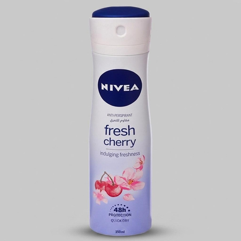 اسپری ضد تعریق زنانه نیوآ مدل Cherry Fresh حجم 150 میلی لیتر