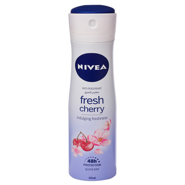 اسپری ضد تعریق زنانه نیوآ مدل Cherry Fresh حجم 150 میلی لیتر