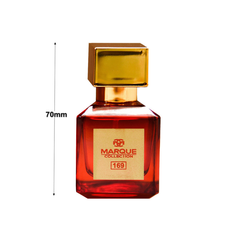 عطر جیبی زنانه مارکویی کالکشن مدل MFK Baccarat Rouge 540 کد 169 حجم 25 میلی لیتر