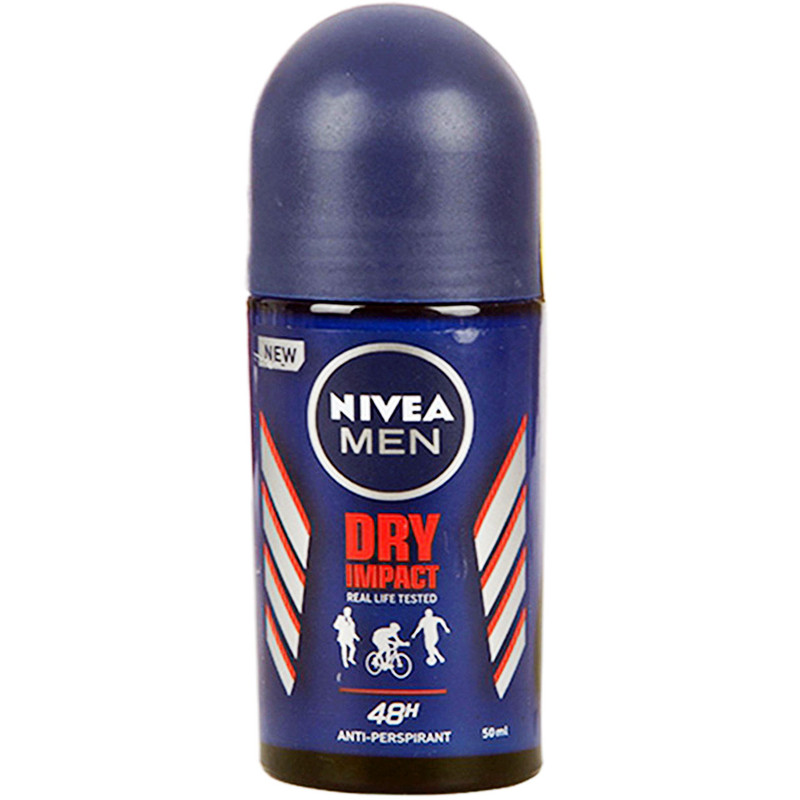 رول ضد تعریق مردانه نیوآ مدل DRY IMPACT حجم 50 میلی لیتر