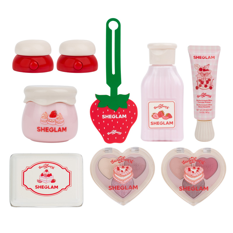 مجموعه آرایشی شیگلم مدل sweetheart بسته 9 عددی