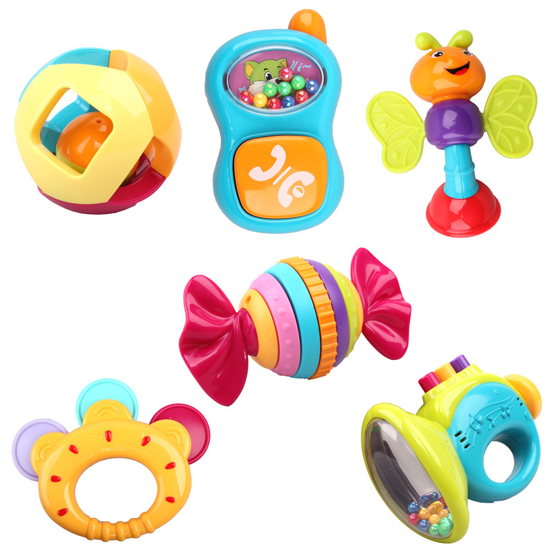 جغجغه هولا مدل 939A بسته 6 عددی