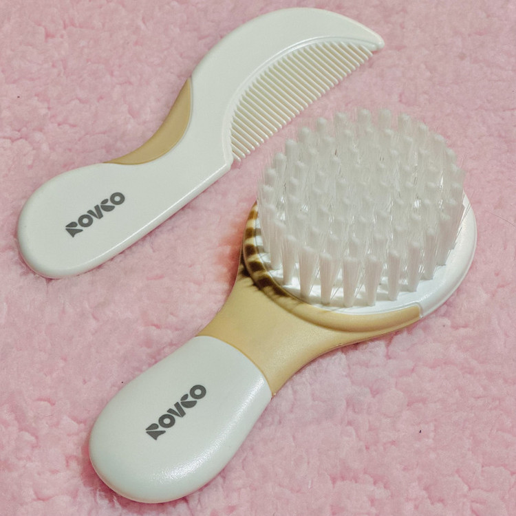 ست شانه و برس کودک رووکو مدل super soft-2024