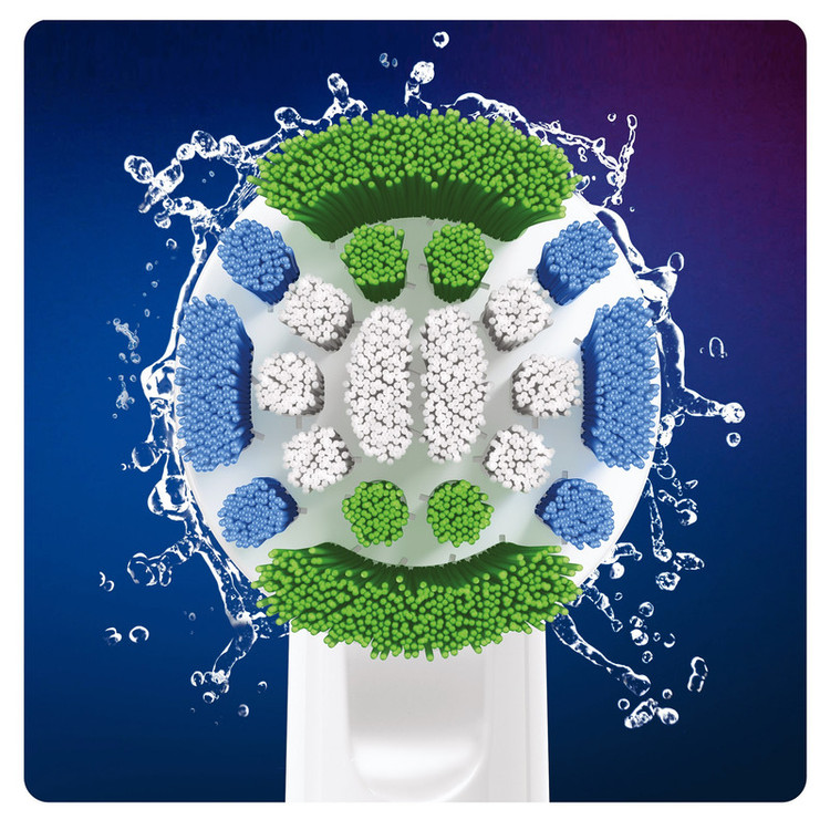 سری یدک مسواک برقی اورال-بی مدل Precision Clean بسته 5 عددی