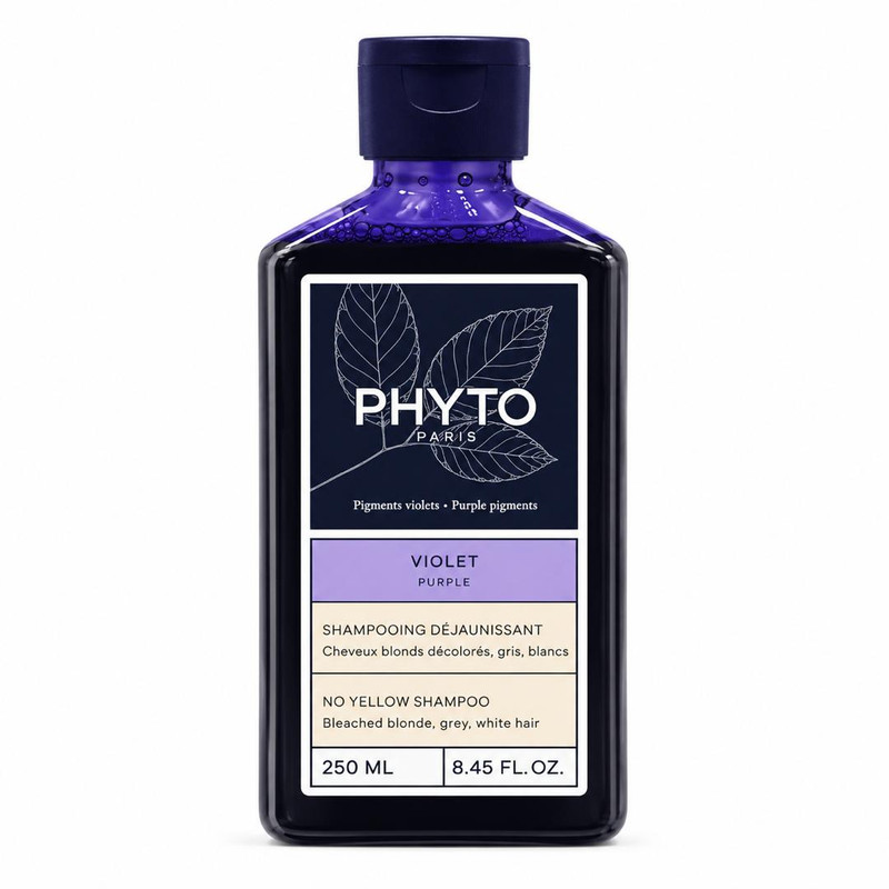 شامپو مو فیتو مدل Violet Purple مناسب موهای رنگ شده و کراتین حجم 250 میلی لیتر