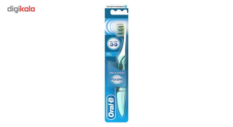 مسواک ویبراتور اورال-بی مدل پولسار آنتی باکتریال 35