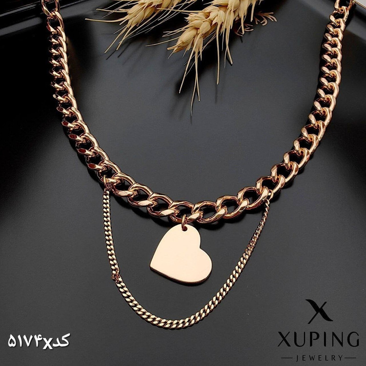 گردنبند دولاین برند ژوپینگ کد 5174x