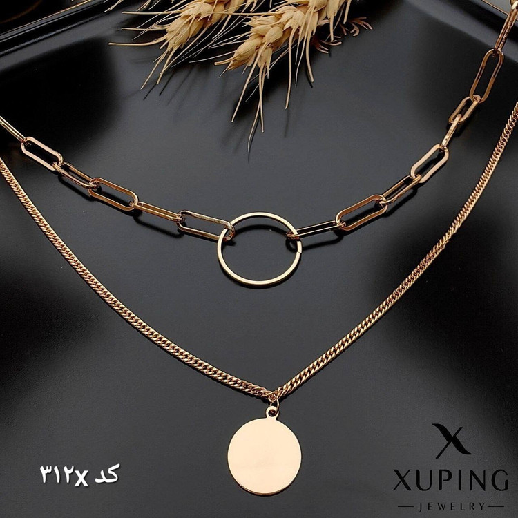 گردنبند دولاین برند ژوپینگ کد 312x
