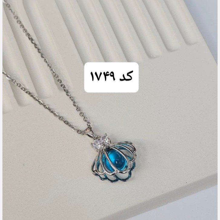 گردنبند صدف و مروارید کد 1749