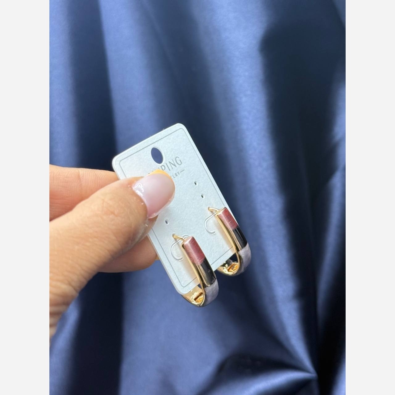 گوشواره میناکاری ژوپینگ کد6110x