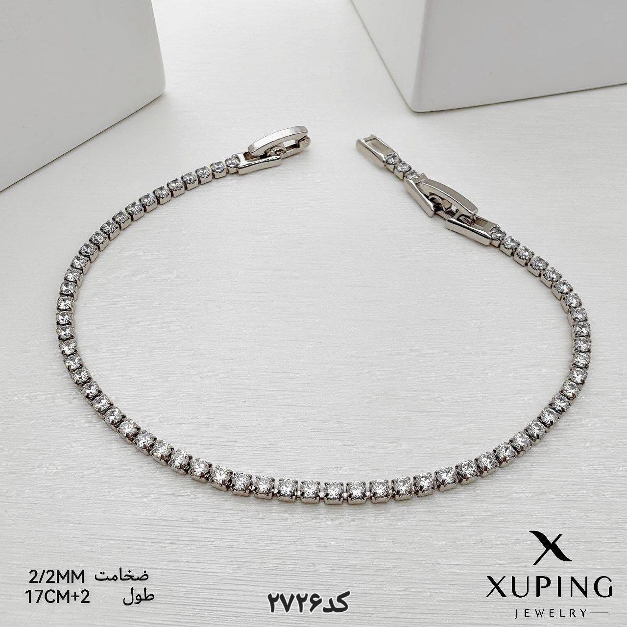 دستبند کد 2726از برند معروف ژوپینگ طرح طلا با آبکاری طلا