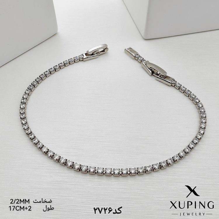 دستبند کد 2726از برند معروف ژوپینگ طرح طلا با آبکاری طلا