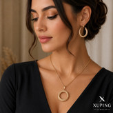نیم ست طرح طلا ژوپینگ6