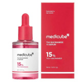 سرم روشن کننده پوست مدیکیوب مدل TXA + NIACINAMIDE 15% مناسب برای انواع پوست حجم 30 میلی لیتر