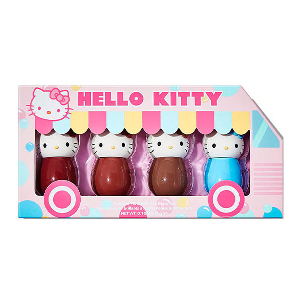 لیپ گلاس شیگلم مدل Hello Kitty شماره 04 مجموعه 4 عددی