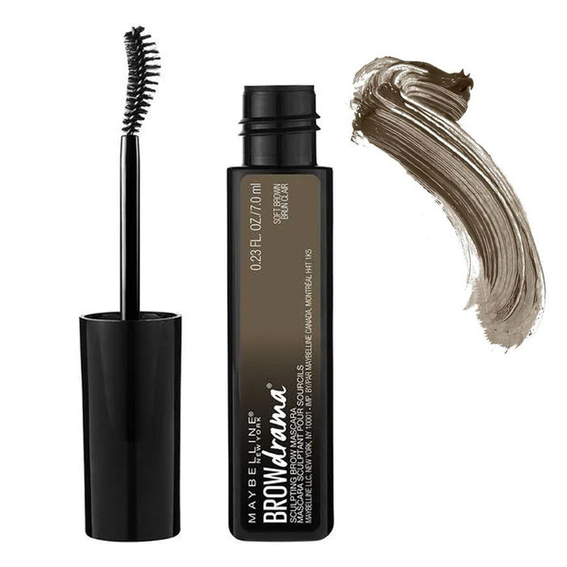 ریمل ابرو میبلین مدل sculpting brow شماره 1 رنگ قهوهای روشن
