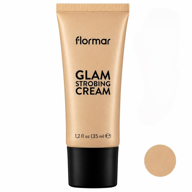 هایلایتر فلورمار مدل Glam Strobing Peach شماره 02 رنگ برنزی