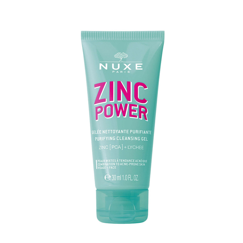 ژل پاک‌کننده صورت نوکس مدل Zinc Power مناسب پوست حساس و مستعد آکنه حجم 150 میلی‌لیتر