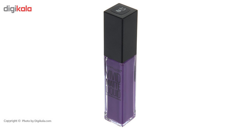 رژ لب مایع میبلین سری Vivid Matte شماره 43