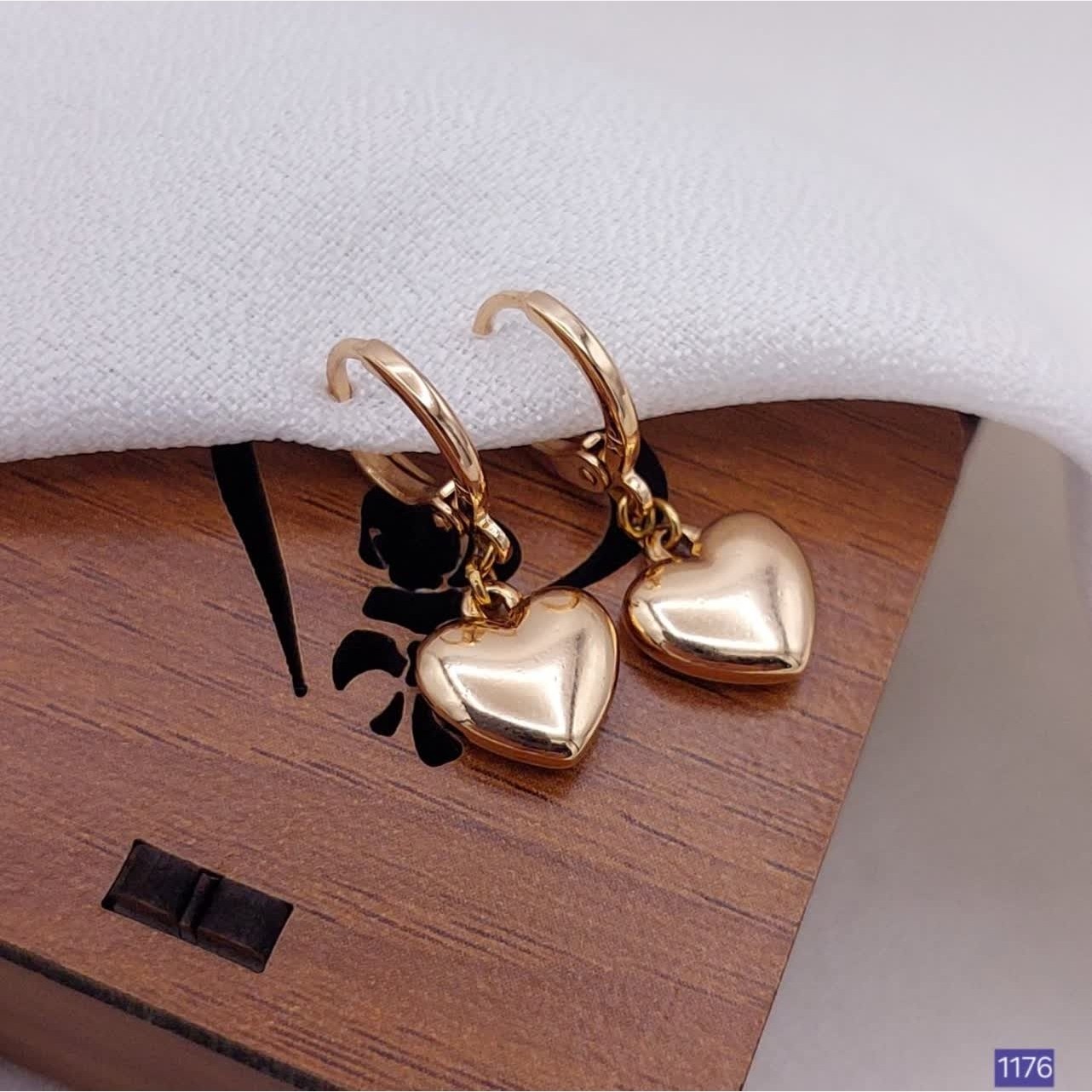 گوشواره ژوپینگ قلبی