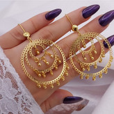 گوشواره بحرینی آویز گوی