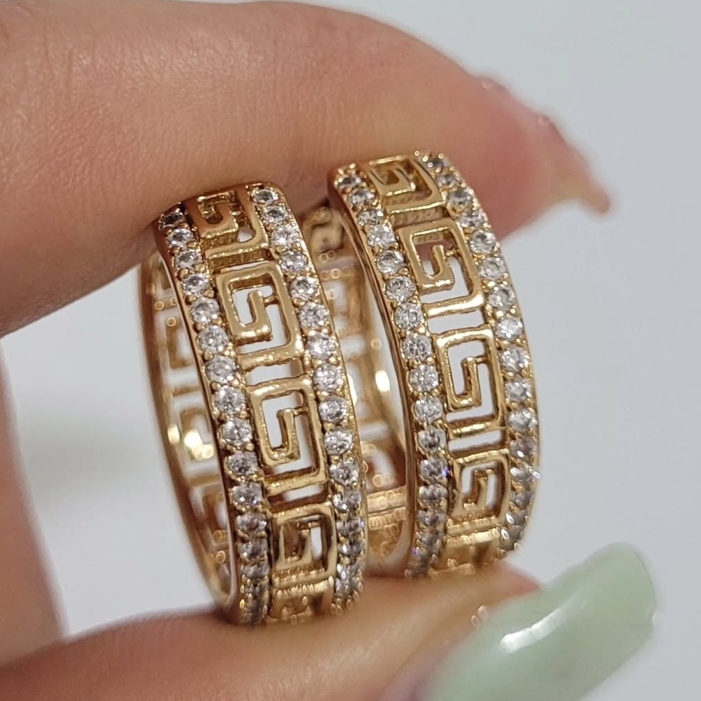 گوشواره ورساچ نگیندار مارک ژوپینگ