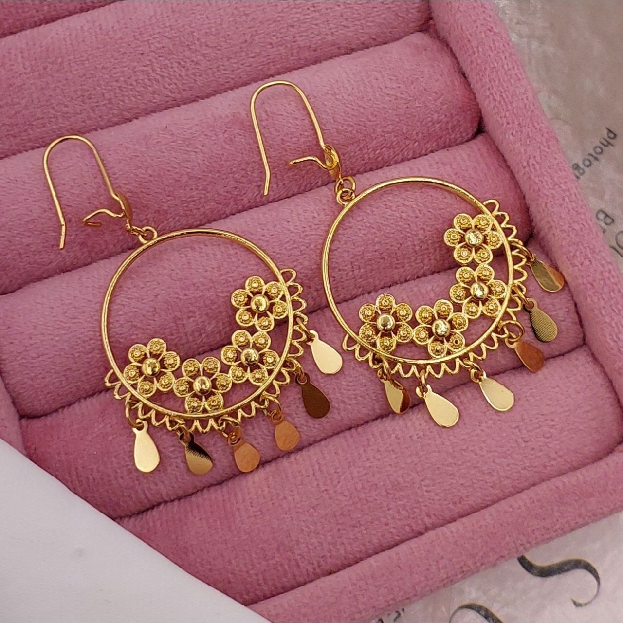 گوشواره طرح 4 گل