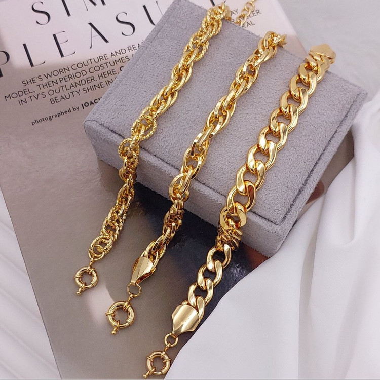 دستبند حلقه ای با قفل ملوانی