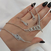 سرویس جواهری سیلور عروس