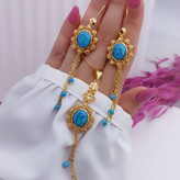 نیمست اصل فیروزه و عقیق