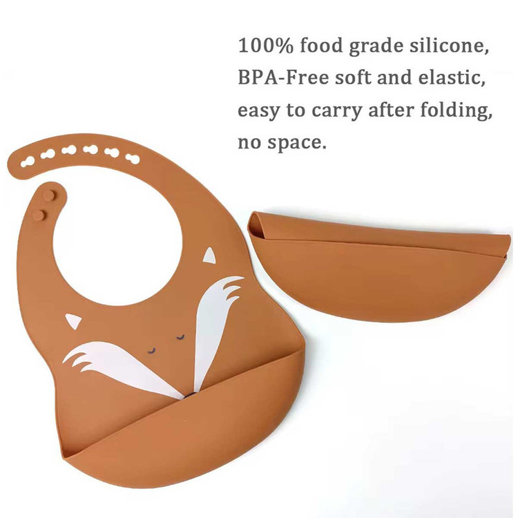 پیش بند نوزادی مدل SILICONE BIB