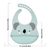 پیش بند نوزادی مدل SILICONE BIB