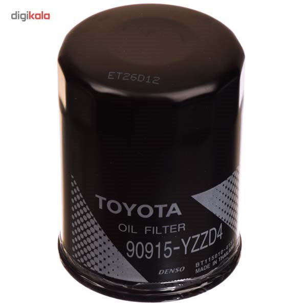 فیلتر روغن موتور تویوتا جنیون پارتس مدل YZZD4-90915