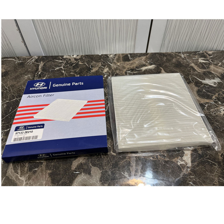 فیلتر کابین هیوندای جنیون پارتز مدل 2E210 مناسب برای سراتو IX35 اکسنت بسته دو عددی