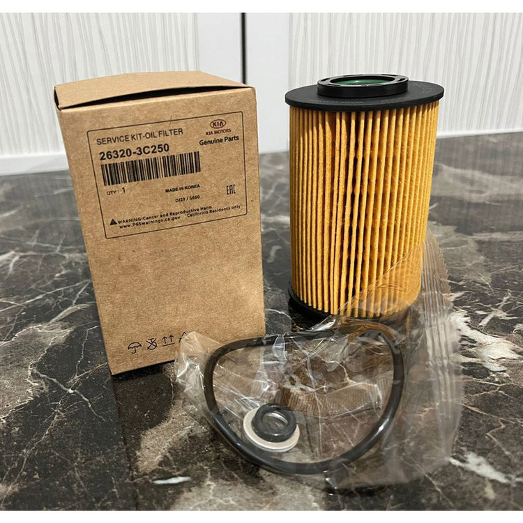 فیلتر روغن کیا جنیون پارت مدل 3C250 مناسب برای هیوندا ازرا
