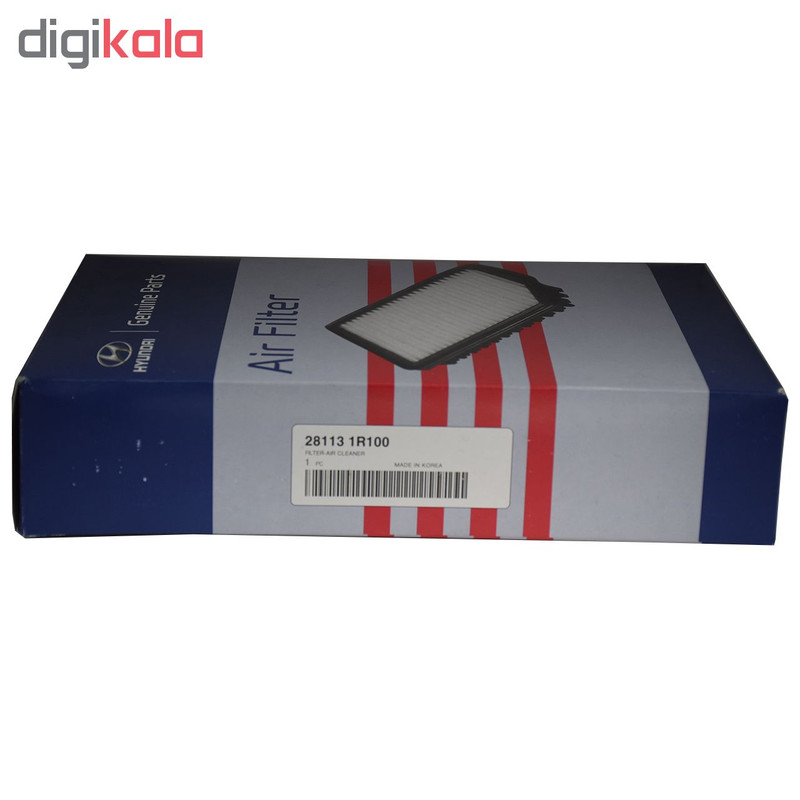 فیلتر هوا خودرو هیوندای جنیون پارتز مدل 281131R100 مناسب برای هیوندای اکسنت