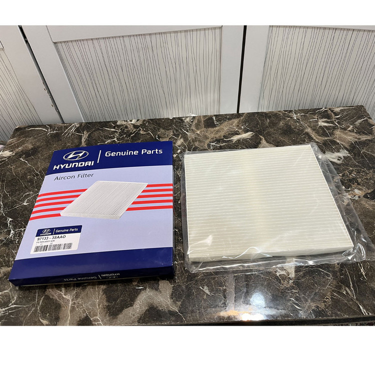 فیلتر کابین هیوندای جنیون پارتز مدل 3SAA0 مناسب برای سانتافه گرنجور YF بسته دو عددی