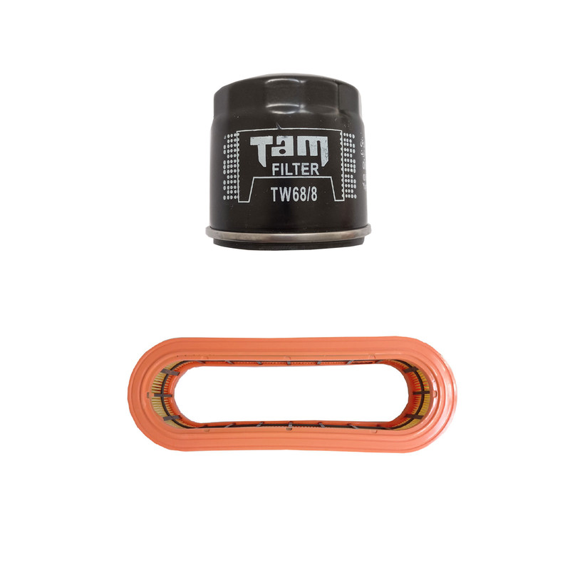 فیلتر روغن خودرو تام مدل TW 68/8  به همراه فیلتر هوا