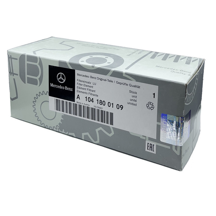 فیلتر روغن خودرو مرسدس بنز مدل A 104 180 01 09 مناسب برای سانگ یانگ چیرمن 600