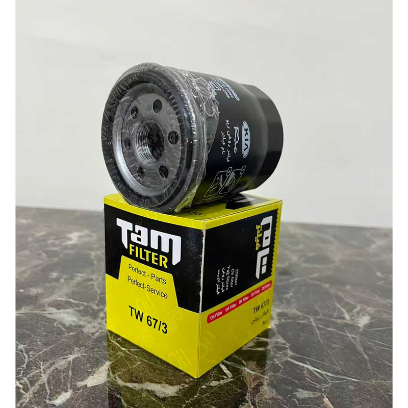فیلتر روغن تام مدل TW67/3 مناسب برای خودرو کیا ریو