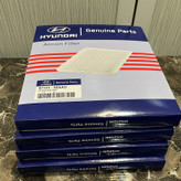 فیلتر کابین هیوندای جنیون پارتز مدل 3SAA0 مناسب برای سانتافه گرنجور YF بسته چهار عددی