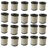 فیلتر روغن خودرو مدل L358A مناسب برای پژو 206 بسته 20 عددی