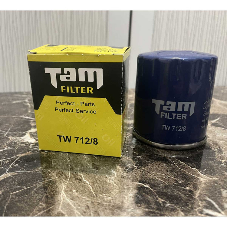 فیلتر روغن خودرو تام مدل TW 712/8 مناسب برای پژو 405 بسته دو عددی