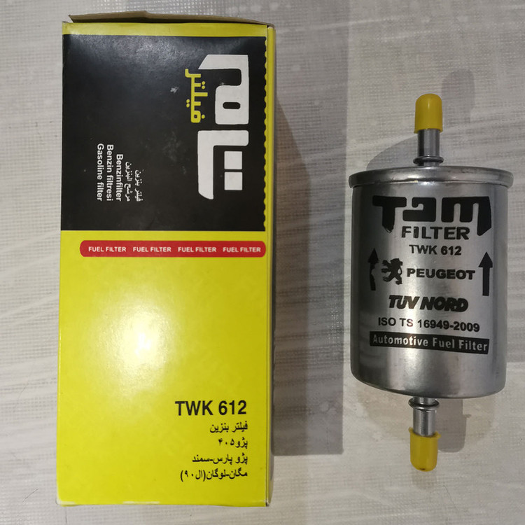 فیلتر روغن تام مدل TW68/8 مناسب برای تیبا1/2 به همراه فیلتر هوا و کابین و فیلتر سوخت