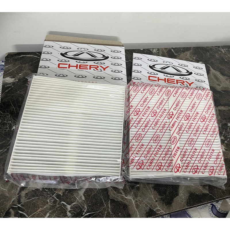 فیلتر کابین خودرو مدل J60 مناسب برای چری اریزو 5-6/ X33S بسته 24 عددی
