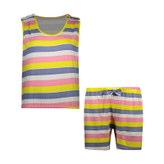 ست تاپ و شلوارک زنانه مدل 358456450 فلامنت