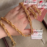 سرویس طرح طلا طنابی شنل تراش دار پرکار لوکس