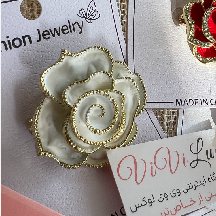 گل سینه گل های رنگی وارداتی آبکاری رادیوم